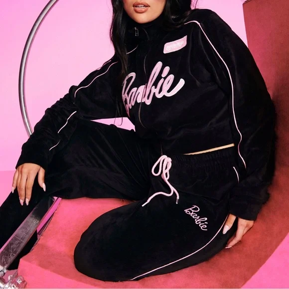 Barbie Embroidered Velvet Jacket - Picture 2 of 4